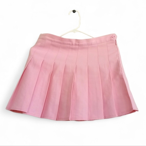 fei li lai Dresses & Skirts - Fei Li Lai Pink Pleated Tennis Skort Pastel Barbie Activewear Skater Girl Flirty
